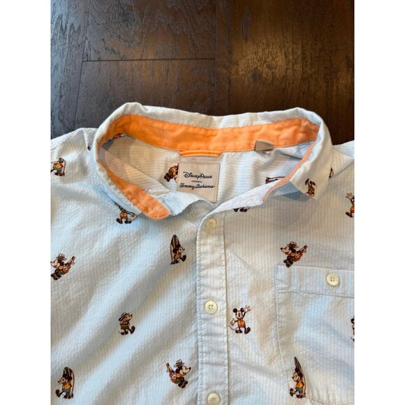 Disney Parks Tommy Bahama Mickey Mouse Button Down Shirt - Picture 3 of 4
